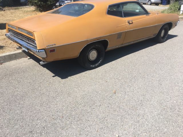 1970 Gold Ford Torino Fastback