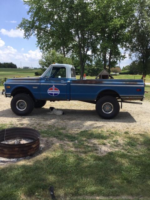 1970 Blue GMC Sierra 1500 Standard Cab Pickup