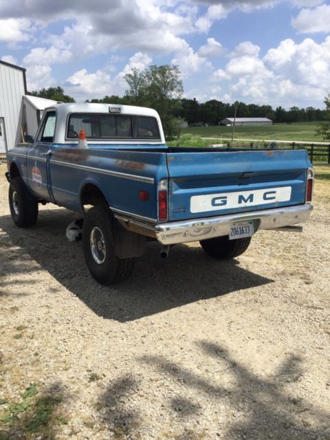 1970 Blue GMC Sierra 1500 Standard Cab Pickup