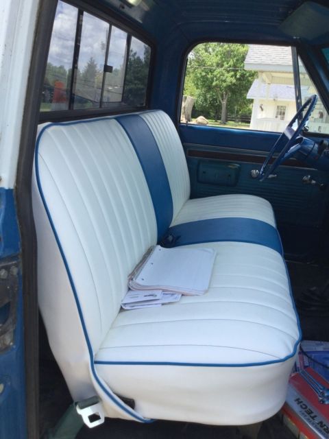 1970 Blue GMC Sierra 1500 Standard Cab Pickup