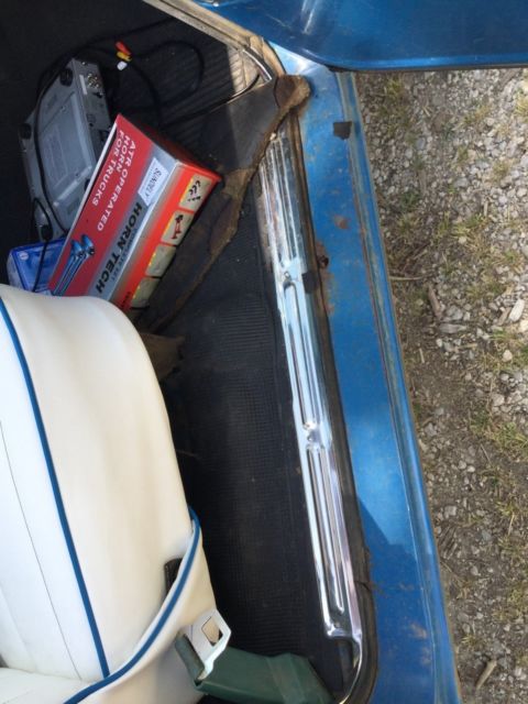 1970 Blue GMC Sierra 1500 Standard Cab Pickup