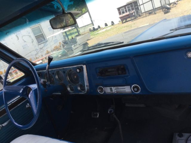 1970 Blue GMC Sierra 1500 Standard Cab Pickup