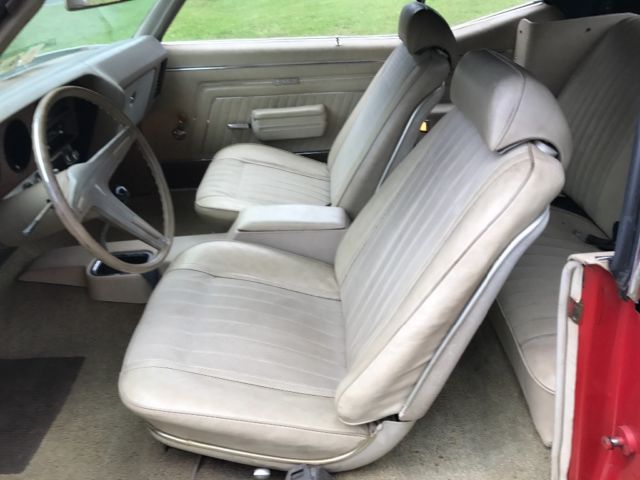 1970 Red Pontiac GTO Convertible