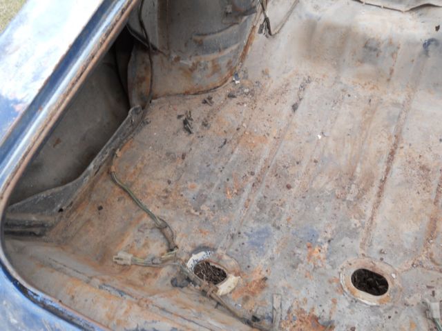 1970 Blue Pontiac GTO Convertible