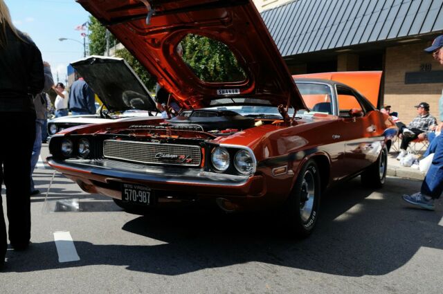 1970 Orange Dodge Challenger Coupe