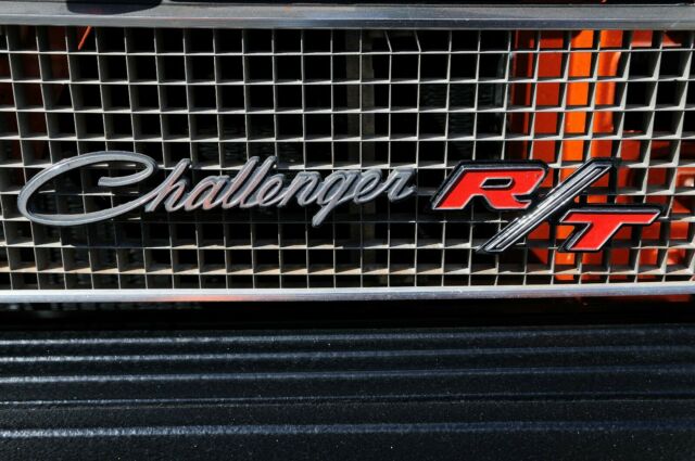 1970 Orange Dodge Challenger Coupe