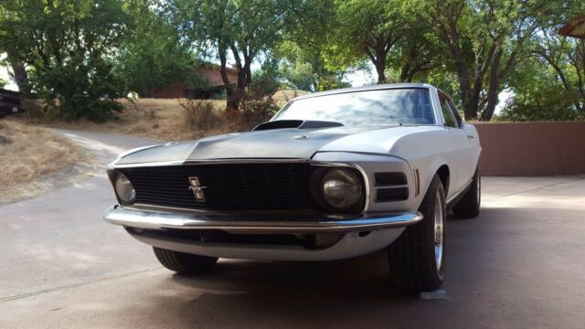 1970 Gray Ford Mustang Fastback