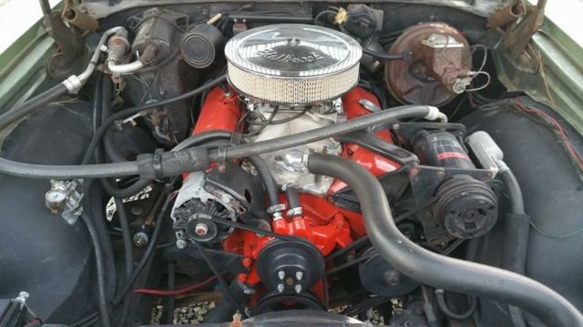 1970 Green Chevrolet Monte Carlo Coupe