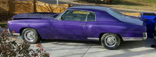 1970 Purple Chevrolet Monte Carlo Coupe