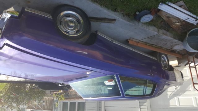 1970 Purple Chevrolet Monte Carlo Coupe