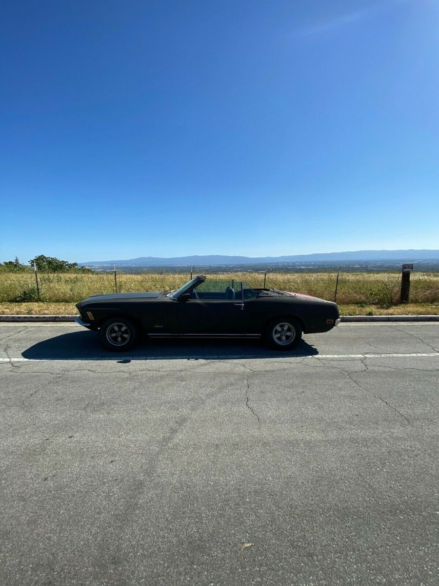 1970 Black Ford Mustang Coupe
