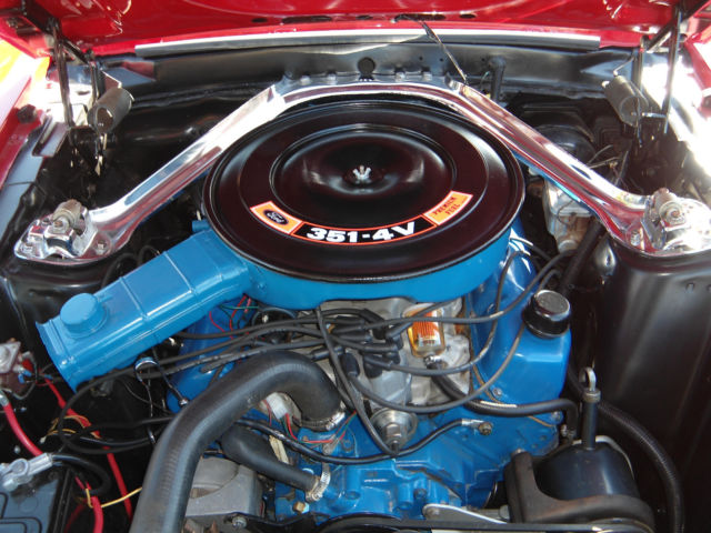 1970 Red Ford Mustang Fastback