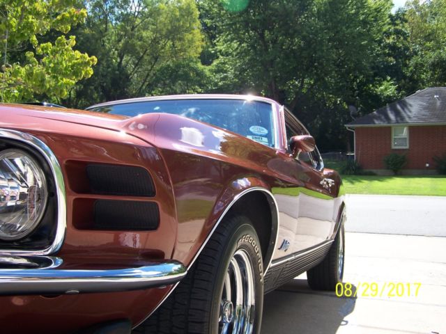 1970 (Y Code) Chestnut Metallic Ford Mustang Fastback