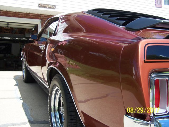 1970 (Y Code) Chestnut Metallic Ford Mustang Fastback