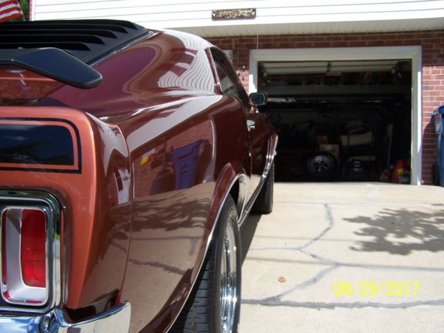 1970 (Y Code) Chestnut Metallic Ford Mustang Fastback