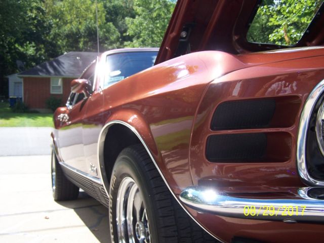 1970 (Y Code) Chestnut Metallic Ford Mustang Fastback