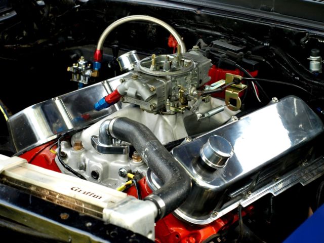 1974 Blue Chevrolet Nova Coupe