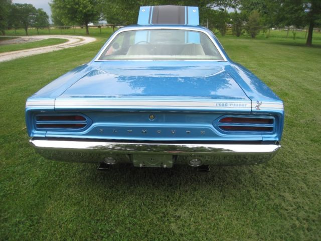 1970 Blue Plymouth Road Runner Coupe