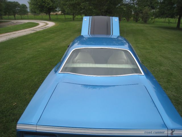 1970 Blue Plymouth Road Runner Coupe