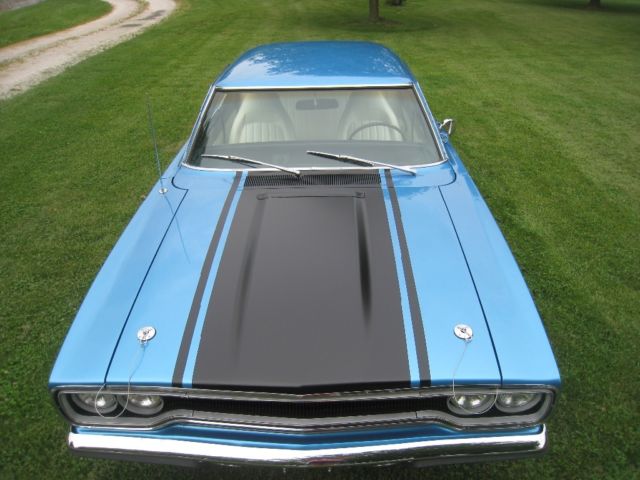 1970 Blue Plymouth Road Runner Coupe