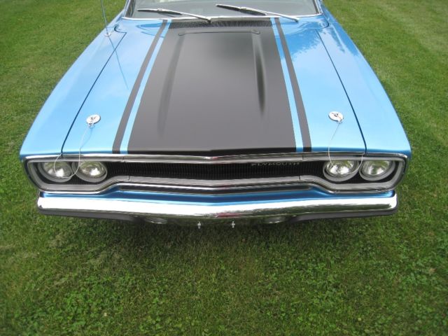 1970 Blue Plymouth Road Runner Coupe
