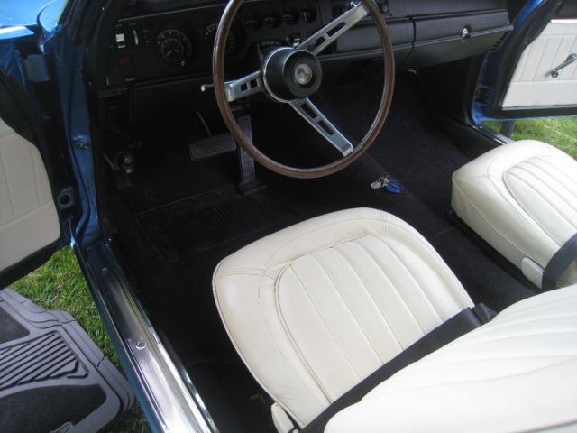 1970 Blue Plymouth Road Runner Coupe