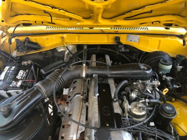 1993 Yellow Toyota Land Cruiser SUV