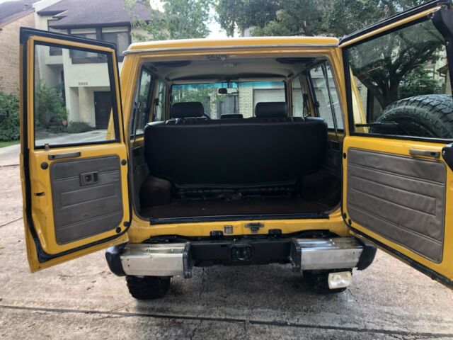 1993 Yellow Toyota Land Cruiser SUV