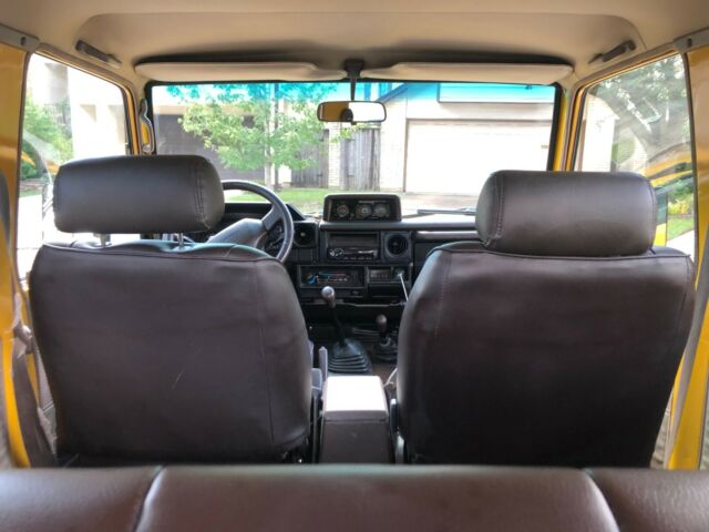 1993 Yellow Toyota Land Cruiser SUV