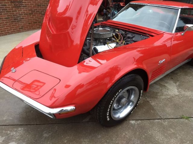 1970 Red Chevrolet Corvette