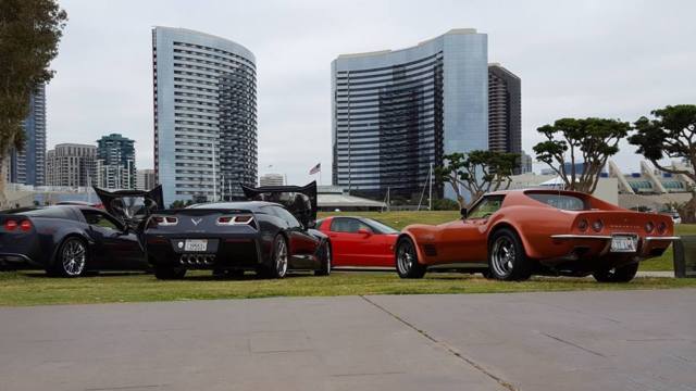 1970 Bronze Chevrolet Corvette Coupe