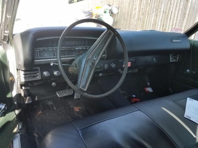 1970 Gray Ford Torino Fastback