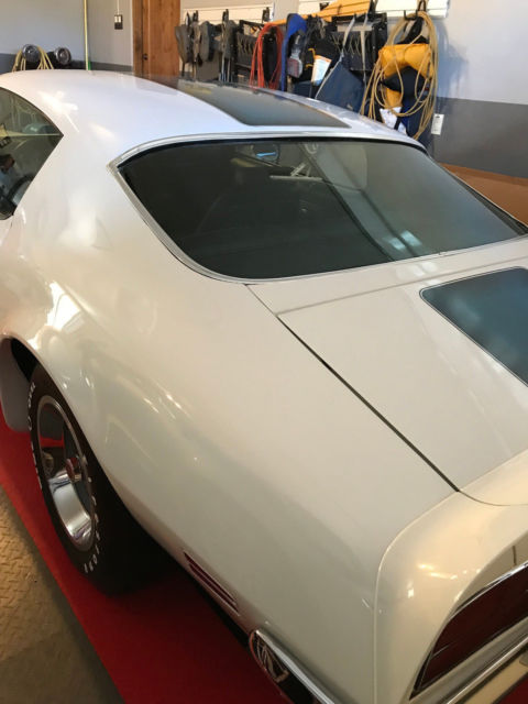 1970 White Pontiac Trans Am Coupe