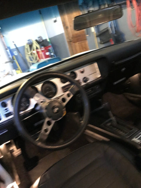 1970 White Pontiac Trans Am Coupe