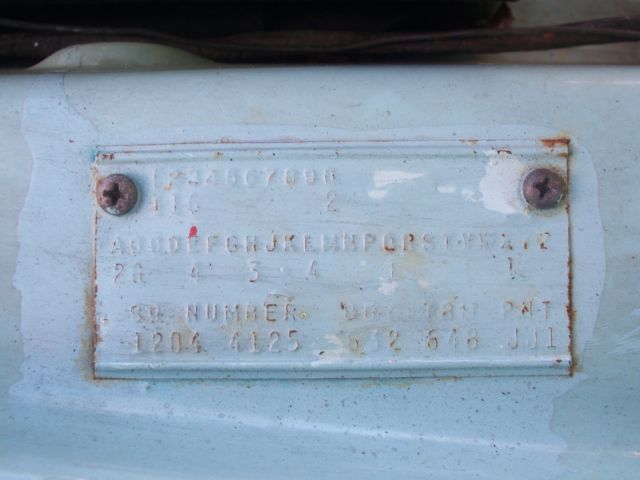 1963 Blue Dodge Polara