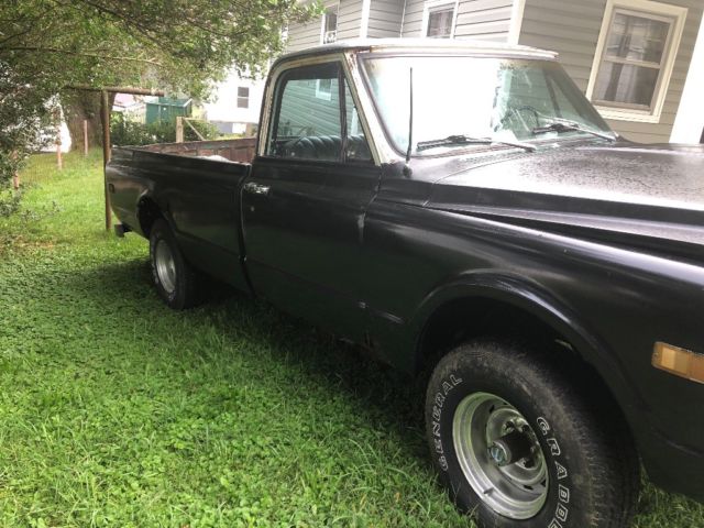 1971 Black Chevrolet C-10 Truck 4x4