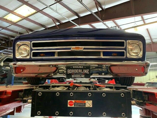 1971 Blue Chevrolet Blazer SUV