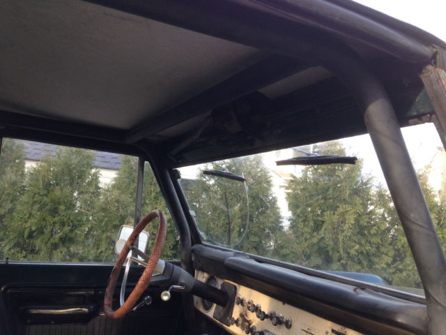 1971 Green Ford Bronco Convertible