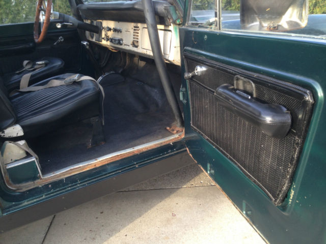 1971 Green Ford Bronco Convertible