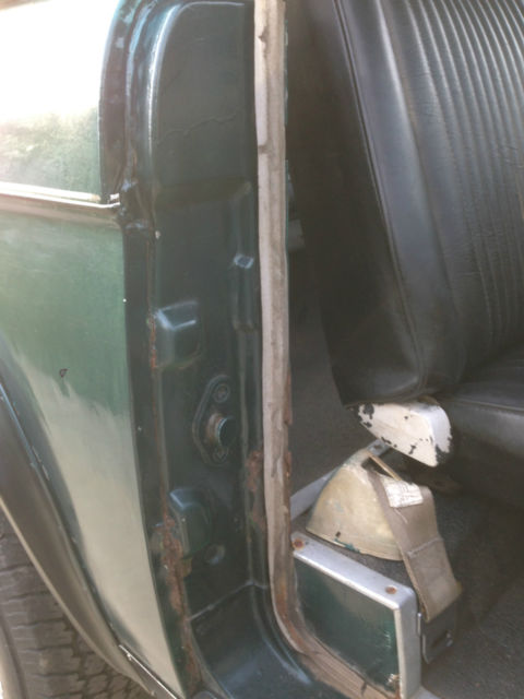 1971 Green Ford Bronco Convertible