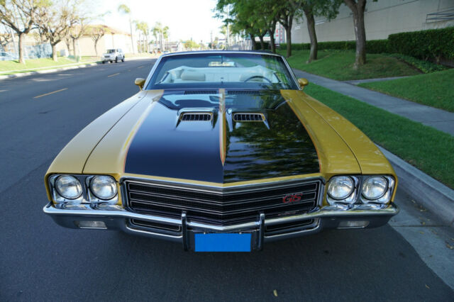 1971 Gold Buick GS 455 Convertible