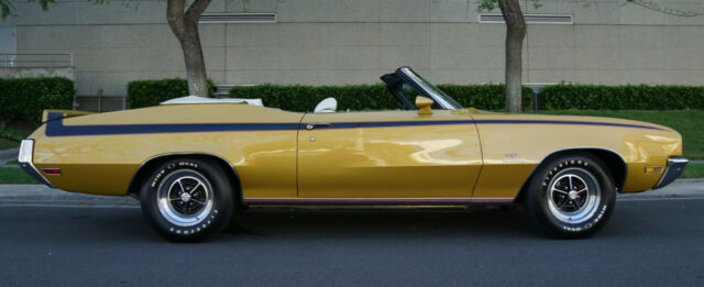 1971 Gold Buick GS 455 Convertible