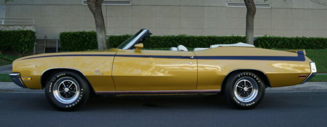 1971 Gold Buick GS 455 Convertible