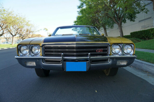 1971 Gold Buick GS 455 Convertible