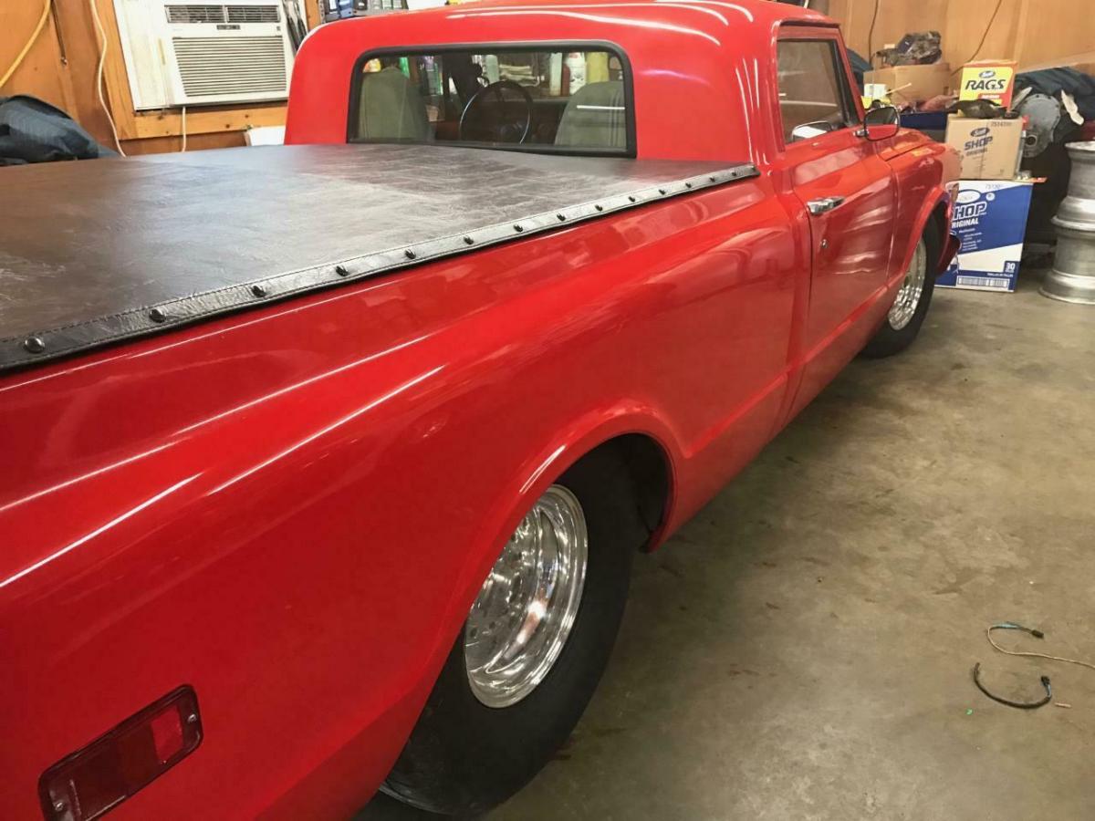 1971 Red Chevrolet C-10 Standard Cab Pickup