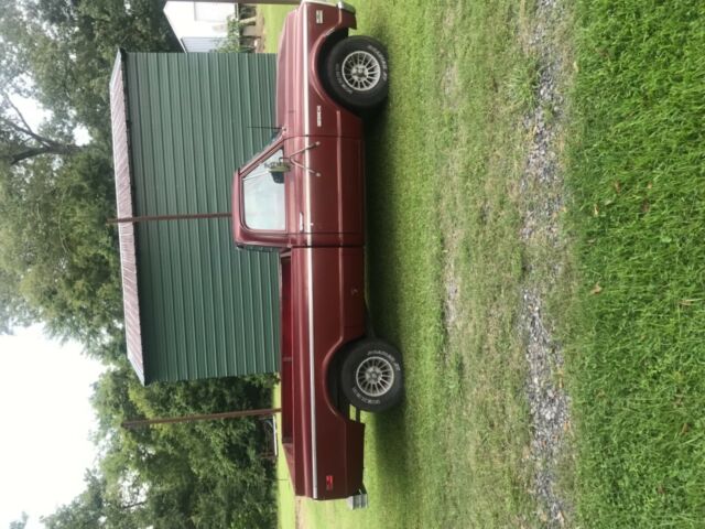 1971 Red Chevrolet C-10 Standard Cab Pickup