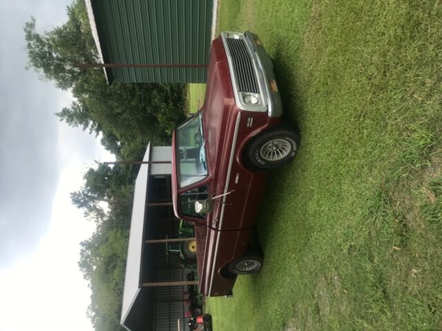 1971 Red Chevrolet C-10 Standard Cab Pickup