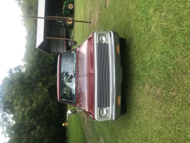 1971 Red Chevrolet C-10 Standard Cab Pickup