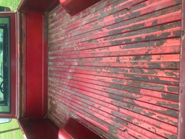 1971 Red Chevrolet C-10 Standard Cab Pickup