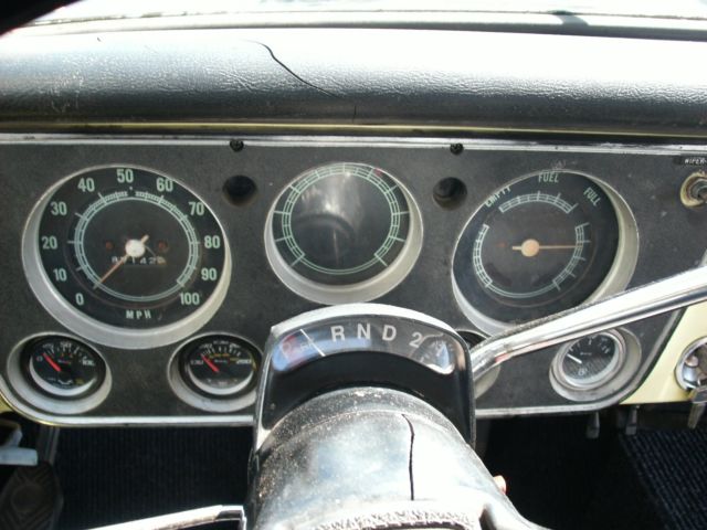 1971 Black Chevrolet C-10 Standard Cab Pickup